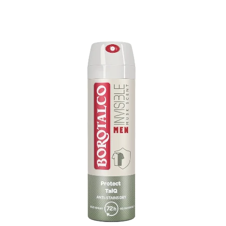BOROTALCO DEO MEN 150ML INVISIBLE MUSK SCENT
