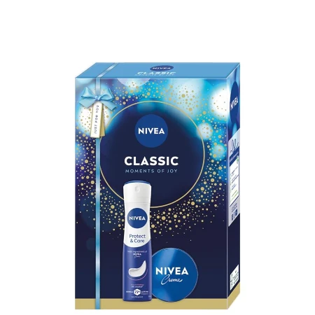 NIVEA SET W CLASSIC CARE (DEO 150ML + UNIVERZALNA KREMA 75ML)
