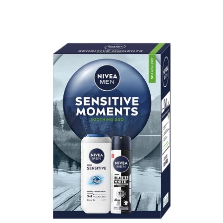 NIVEA SET MEN SENSITIVE MOMENTS (DEO 150ML + GEL ZA TUŠIRANJE 250ML)