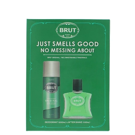 BRUT SET(DEO 200ML+AFTER SHAVE 100ML) ORIGINAL