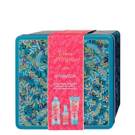 TESORI D'ORIENTE SET 24 (PARFEM 100ML+KREMA ZA TUŠIRANJE 250ML+KUPKA 500ML) METALNA KUTIJA