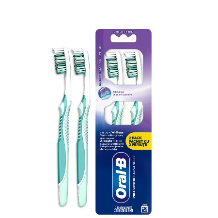 Prikaži detaljnije ORAL B ČETKICA PRO 3D WHITE ADVANCED MEDIUM 2KOM