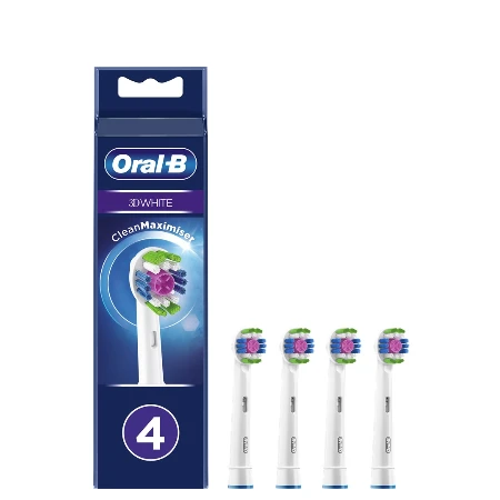 Prikaži detaljnije ORAL B ČETKICA ELEKTRIČNA REFIL PRO 3D WHITE 4/1