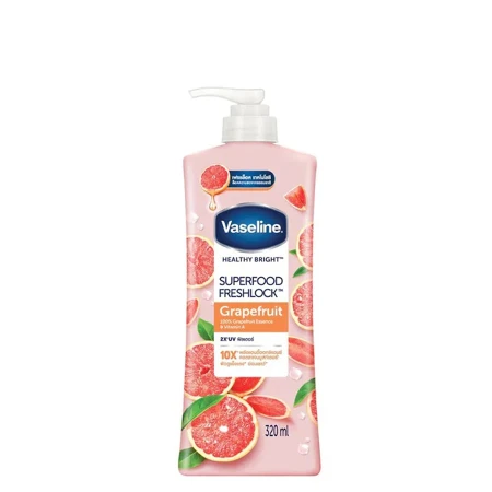 Prikaži detaljnije VASELINE LOSION ZA TELO 320ML SUPERFOOD GRAPEFRUIT PUMPICA