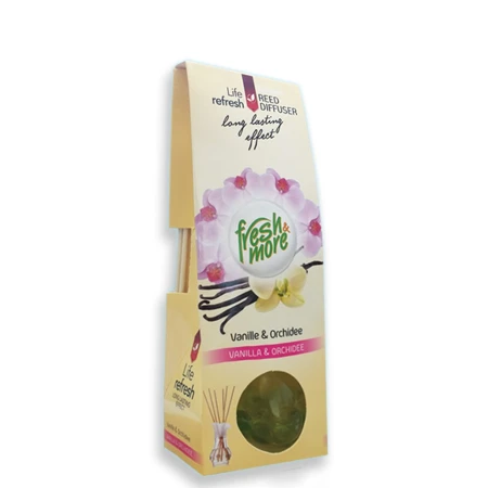 FRESH&MORE OSVEŽIVAČ PROSTORA ŠTAPIĆI 35ML VANILLA&ORCHIDE