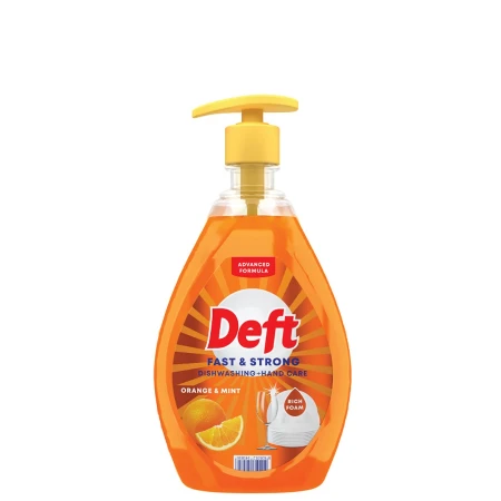 DEFT 800ML DETERDŽENT ZA POSUĐE ORANGE&MINT PUMPICA