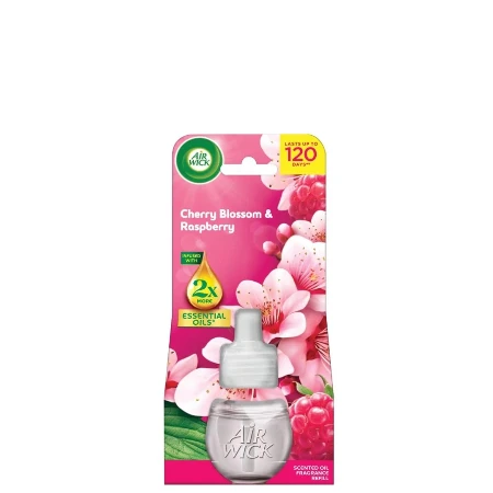 AIRWICK ELEKTRIČNI REFIL 19ML CVET VIŠNJE&MALINA