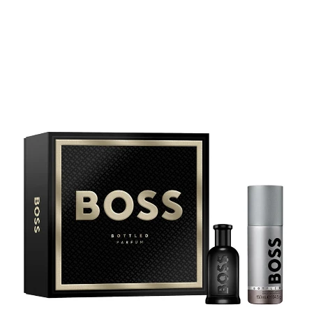 HUGO BOSS BOTTLED PARFUM SET MEN (PARFUM 50ML+DEO 150ML)