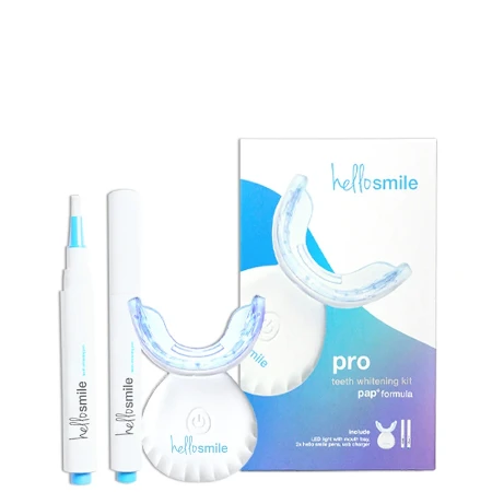 HELLO SMILE SET PRO ZA IZBELJIVANJE ZUBA (LED APARAT + 2XOLOVKA)