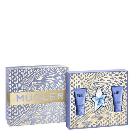 THIERRY MUGLER ANGEL SET (EDP 25ML+BODY LOTION 50ML+SHOWER GEL 50ML)W