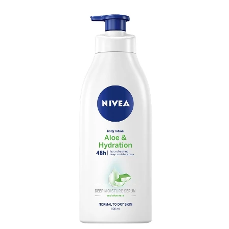 NIVEA MLEKO ZA TELO 500ML SA PUMPICOM ALOE VERA 84361