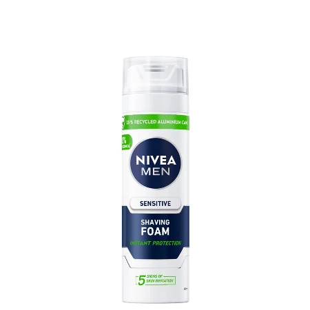 NIVEA PENA ZA BRIJANJE 200ML SENSITIVE 81720
