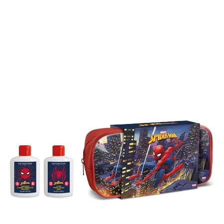 SPIDERMAN SET (ŠAMPON 100ML + GEL ZA TUŠIRANJE 100ML) NESESER