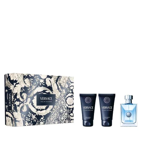 VERSACE POUR HOMME SET 7200685(EDT 50ML+HAIR&BODY SHAMPOO 50ML+AFTER SHAVE BALM 50ML)