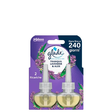GLADE ELEKTRIČNI REFIL 2X20ML LAVANDA&ALOE 60070387