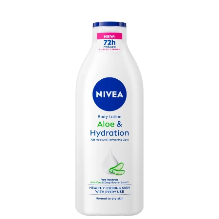 NIVEA LOSION ZA TELO 400ML ALOE&HYDRATION 88398