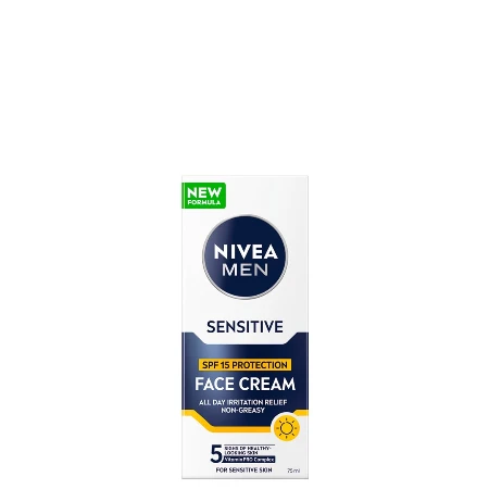 NIVEA MEN KREMA 75ML SENSITIVE HIDRATANTNA SPF15 88543