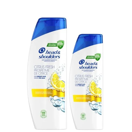 HEAD&SHOULDERS ŠAMPON DUO PACK CITRUS FRESH (625ML+250ML)