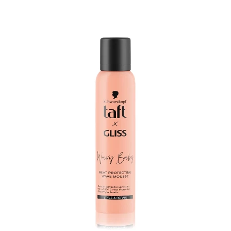 TAFT GLISS PENA ZA KOSU 200ML WAVY BABY