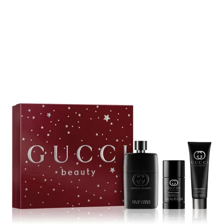 GUCCI GUILTY POUR HOMME SET (EDP 90ML + SHOWER GEL 50ML + DEO SPRAY 75ML) 230953