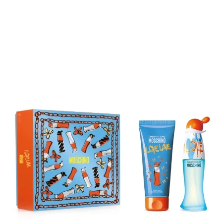 MOCHINO I LOVE LOVE SET (EDT 50ML +BODY LOTION 100ML) W 6A0635