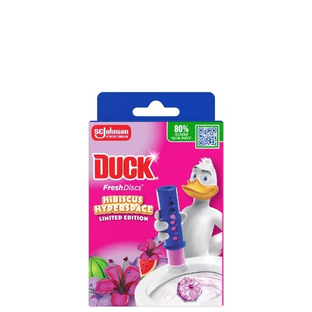 DUCK WC FRESH DISC 36ML HIBISKCUS HYPERSPACE