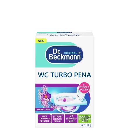 DR.BECKMANN WC TURBO PENA 3X100G