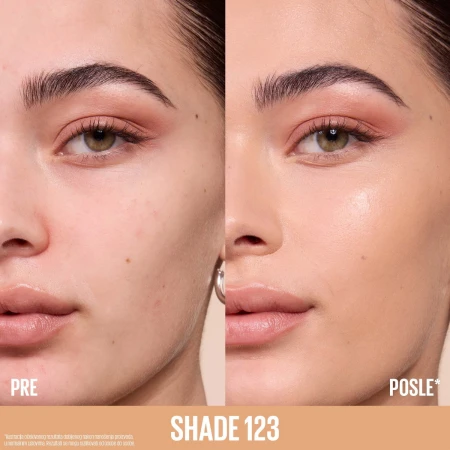 MAYBELLINE TEČNI PUDER LIFTER PLUMP&GLOW 123 30ML