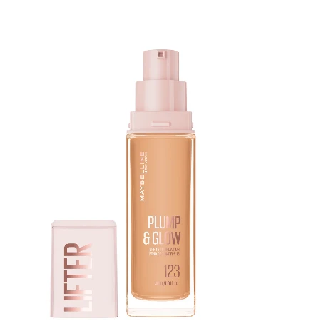MAYBELLINE TEČNI PUDER LIFTER PLUMP&GLOW 123 30ML