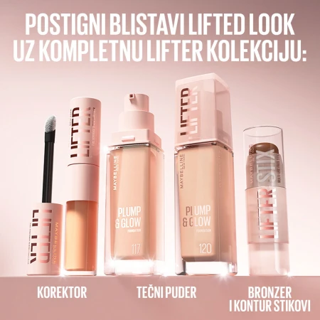 MAYBELLINE TEČNI PUDER LIFTER PLUMP&GLOW 119 30ML