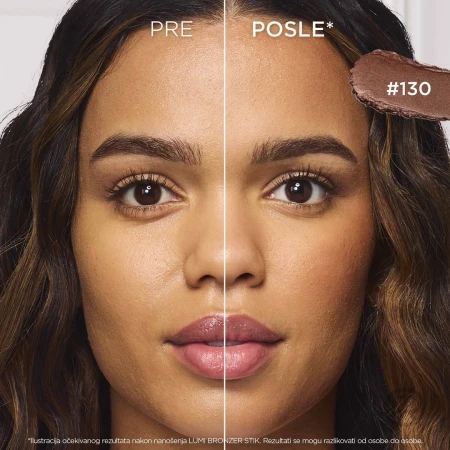 LOREAL BRONZER U STIKU LUMI 130 SUNSET DORE
