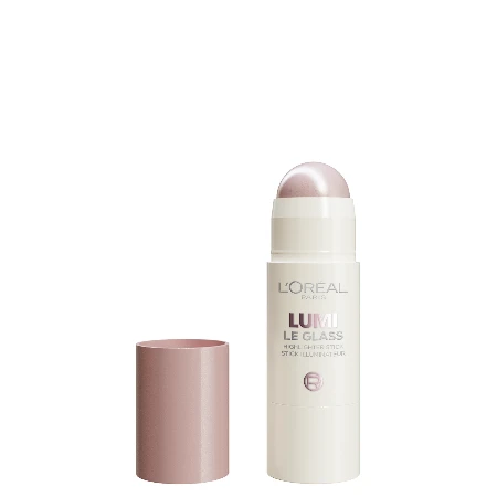 LOREAL HIGHLIGHTER U STIKU LUMI LE GLASS 620 GLASSY PINK BALLET