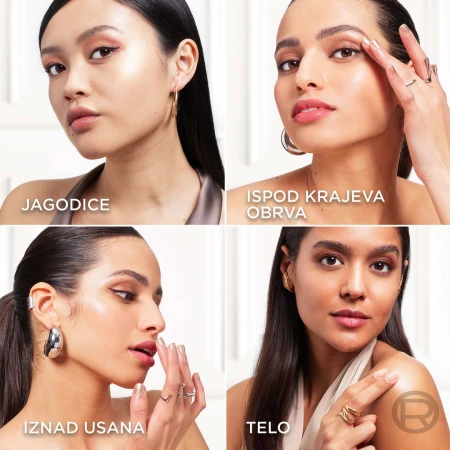 LOREAL HIGHLIGHTER U STIKU LUMI LE GLASS 610 GLASSY PEARL ECLAT