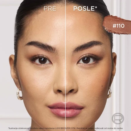 LOREAL BRONZER U STIKU LUMI 110 TOASTED SUNLIGHT
