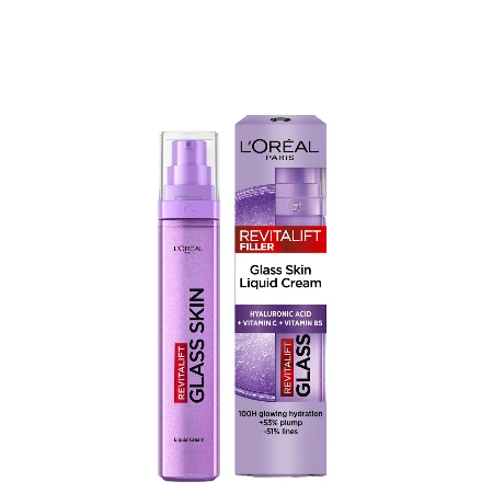 LOREAL KREMA REVITALIFT FILLER GLASS SKIN LIQUID 50ML