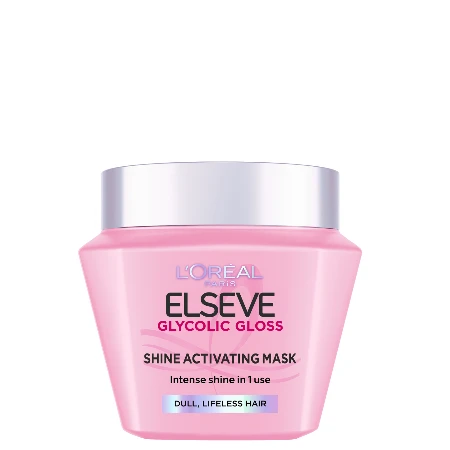 LOREAL ELSEVE MASKA ZA KOSU 300ML GLYCOLIC GLOSS