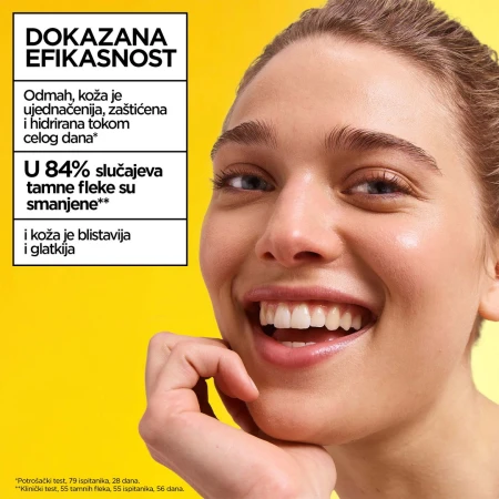 GARNIER SKIN NATURALS VITAMIN C DNEVNI TONIRANI FLUID 40ML SPF 50+ LIGHT