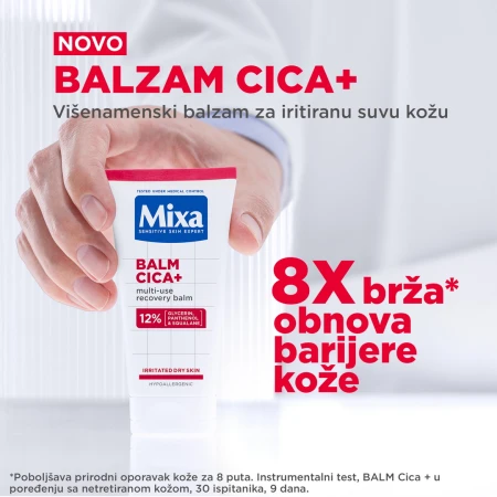 MIXA UNIVERZALNI BALZAM 50ML CICA+ ZA IRITIRANU SUVU KOŽU