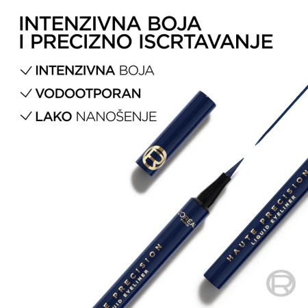 LOREAL EYELINER HAUTE PRECISION 030 BLEU SUEDE