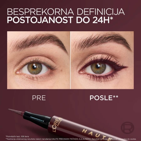 LOREAL EYELINER HAUTE PRECISION 050 BORDEAUX CASHMERE