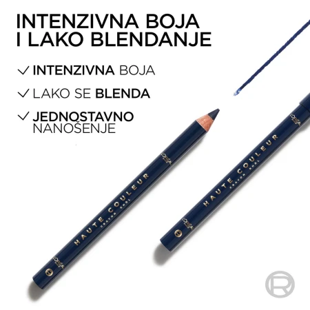 LOREAL OLOVKA ZA OČI HAUTE COULEUR 130 BLEU SUEDE