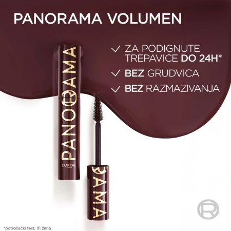 LOREAL MASKARA VOLUME MILLION LASHES PANORAMA BORDEAUX CASHMERE