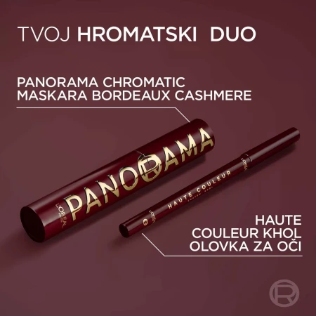 LOREAL MASKARA VOLUME MILLION LASHES PANORAMA BORDEAUX CASHMERE