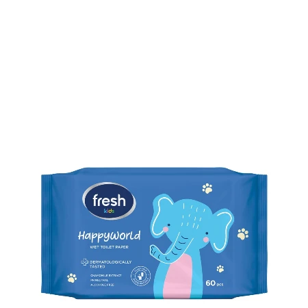 FRESH VLAŽNI TOALET PAPIR 60 KOM KIDS