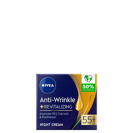 NIVEA VISAGE KREMA 50ML ANTI-WRINKLE+REVITALIZING 55+ NOĆNA 81282