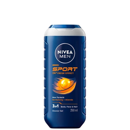 NIVEA GEL ZA TUŠIRANJE 250ML MEN SPORT 81078
