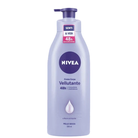 NIVEA MLEKO ZA TELO 500ML SA PUMPICOM VELLUTANTE 83824