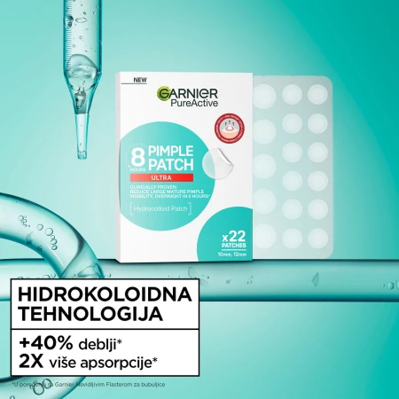 GARNIER PURE ACTIVE ULTRA FLASTER ZA BUBULJICE 22KOM