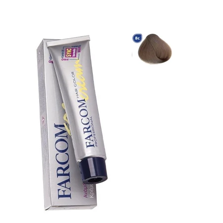 FARCOM CREAM BOJA ZA KOSU 60ML 8C