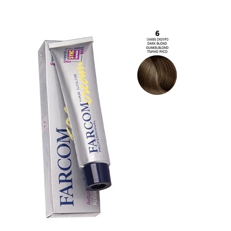 FARCOM CREAM BOJA ZA KOSU 60ML 6
